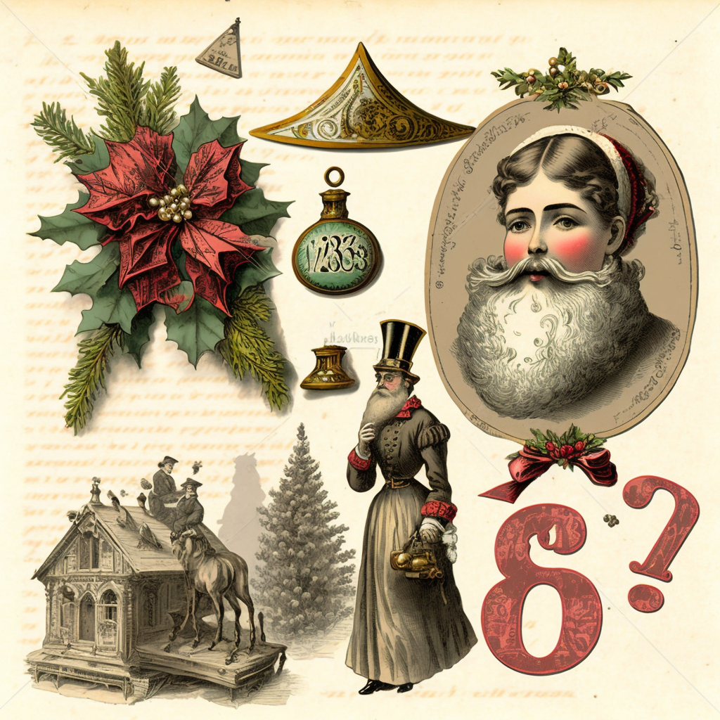 number cliparts christmas