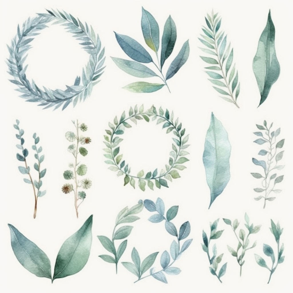 laurel wreath cliparts