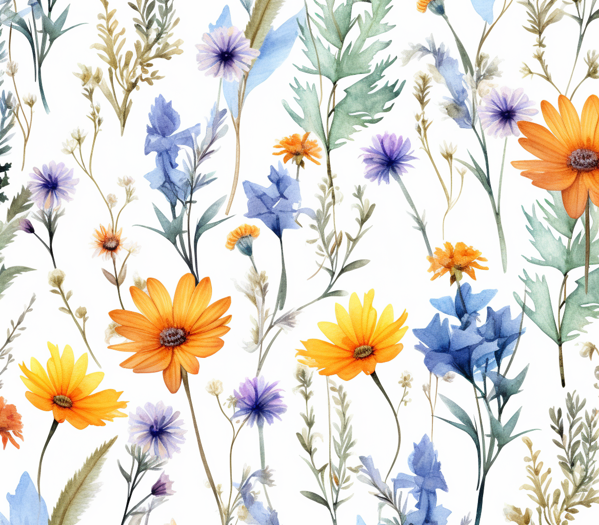 flower pattern cliparts