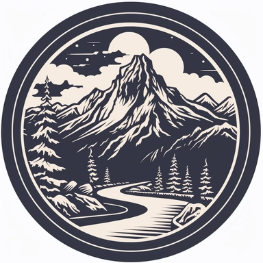 a design for a bar coaster using a single color in the style of clipart or cutout