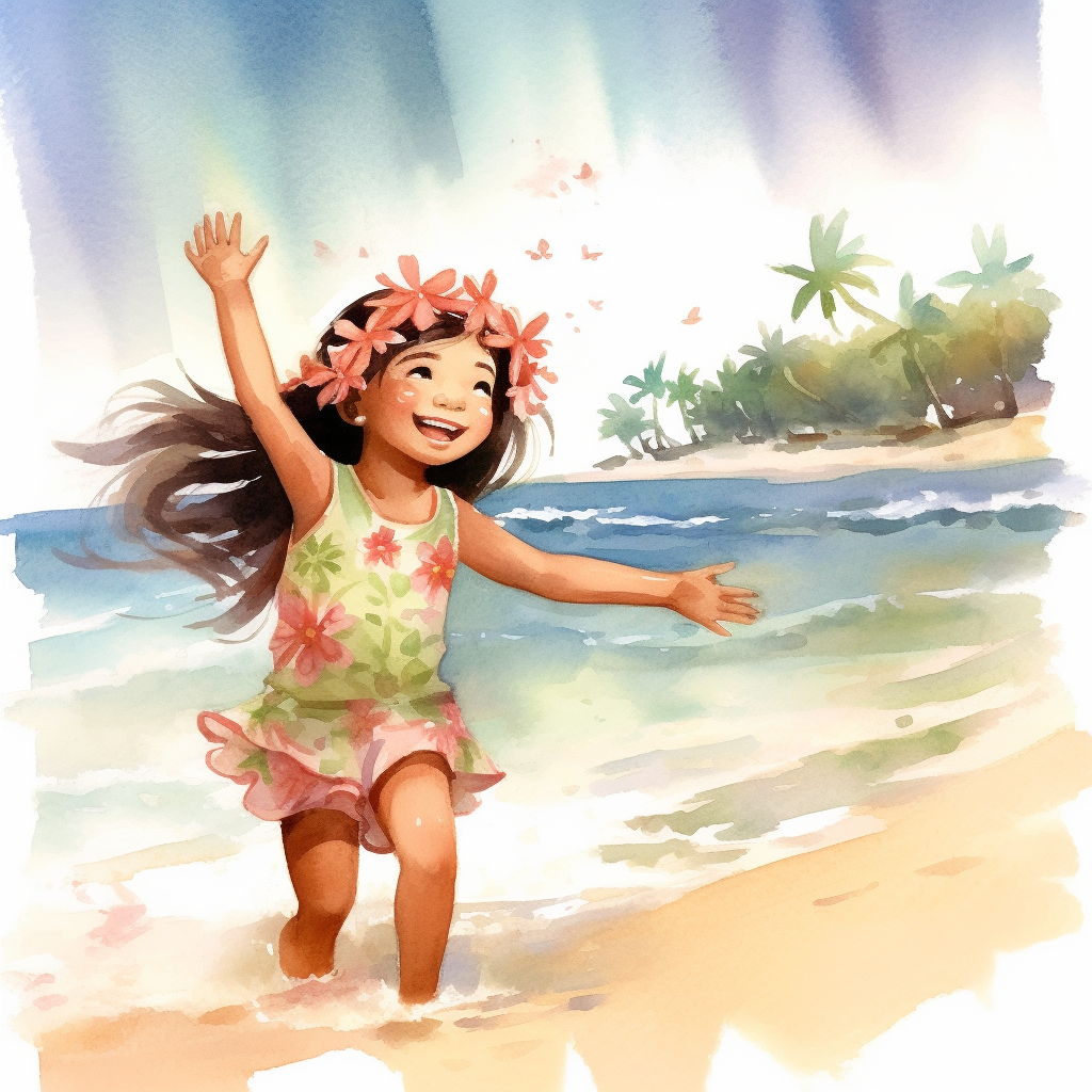 hula girl clipart