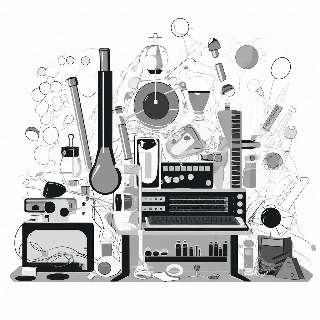 electronics background cliparts