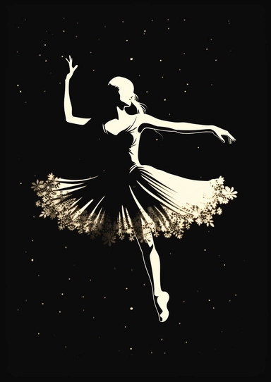 Ballerina SVG Papercut Template Ballet Dancer svg cut files, Ballerina Silhouette, Clipart Vector, Dancing Png, Cricut, in style of foxsister