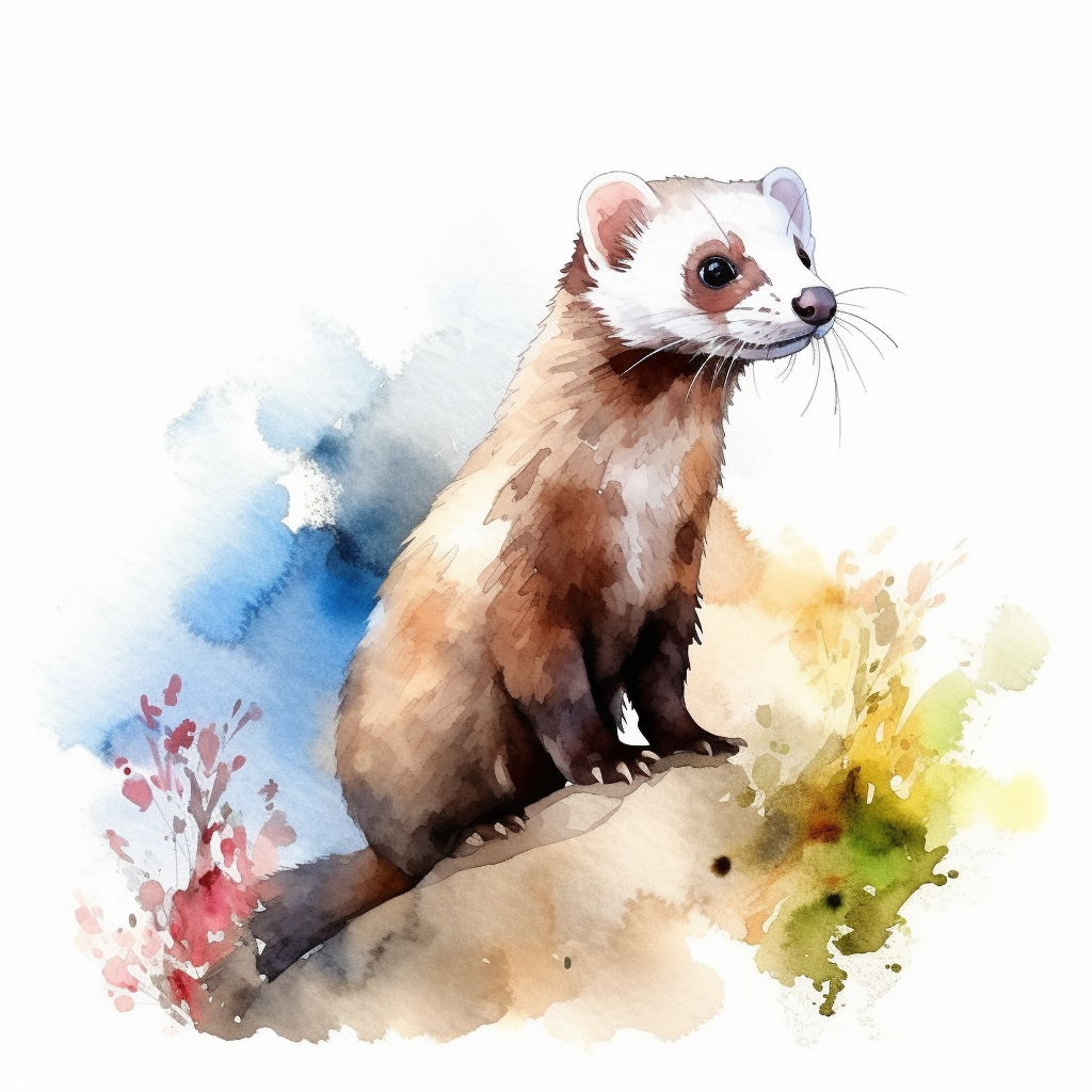 ferret clipart