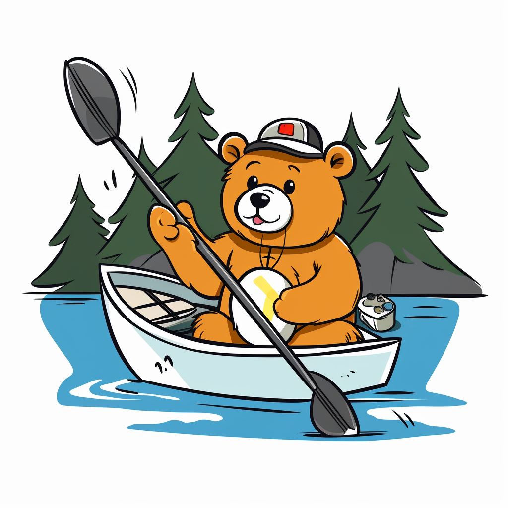 kayaker cliparts