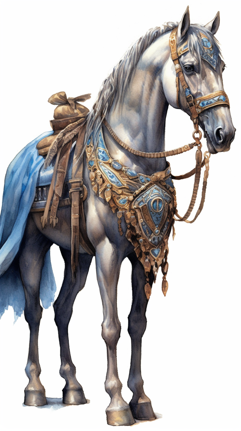 blue knight cliparts