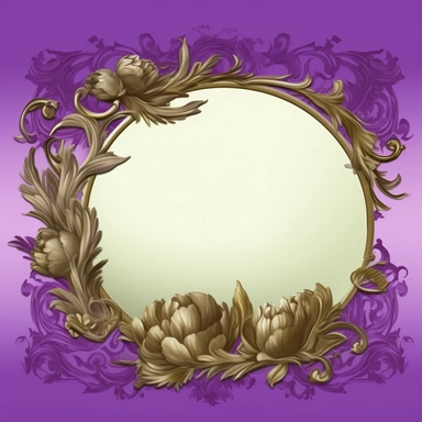 panoramic view, full view, the color purple, elegant, decorative, illustration clipart style, sharp focus, romantic, add beautiful purple peony accent, fantasy, centered, high detail, transparent background, adjust aspect ration to see full image, (--iw 10)