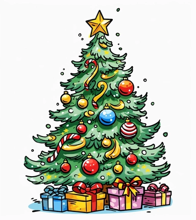 a christmas clip art free download 4 royalty free clipart, in the style of eye-catching, glorious, gond art