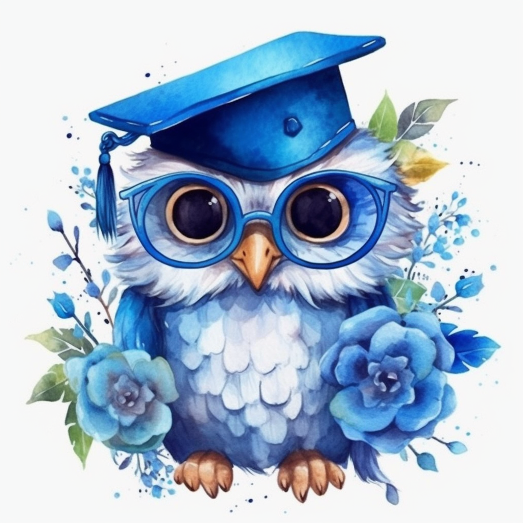 graduation flower cliparts