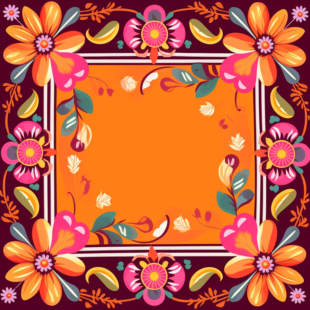 orange frame cliparts