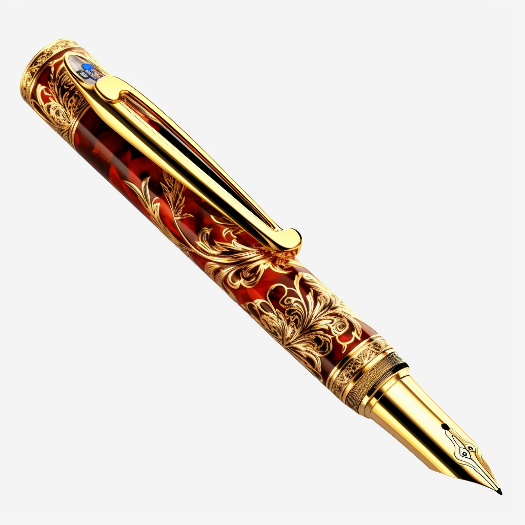 fancy pen cliparts