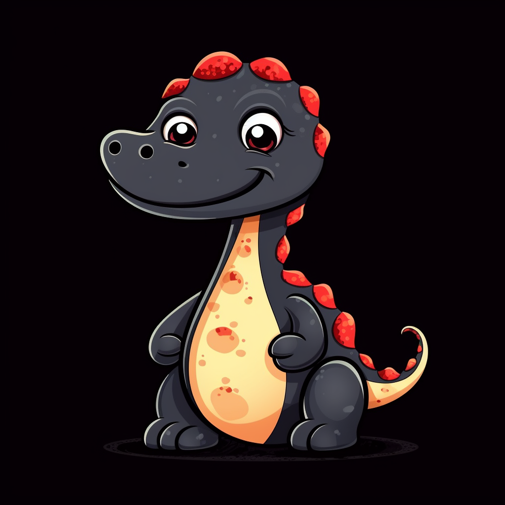 dinosaur cliparts black
