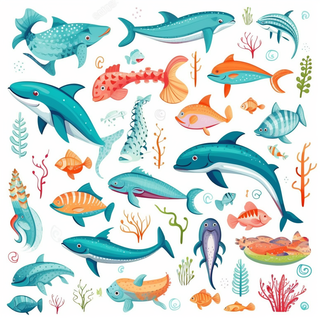 animated shark cliparts