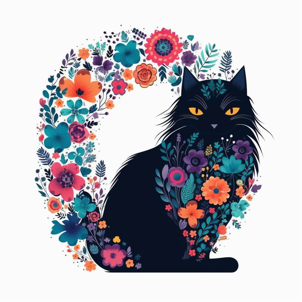 cat silhouette cliparts