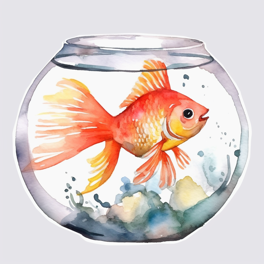 fish bowl clipart