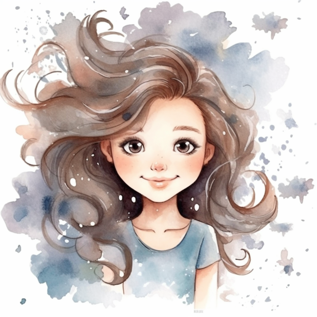crazy hair clipart