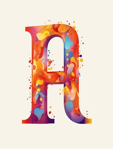 The capital letter H:in the Artistic style, clipart for nursery, vibrant colors,Vector, white background,Solid Background, Sharpness and clarity,masterpiece, trending on Artstation and Dribbble.