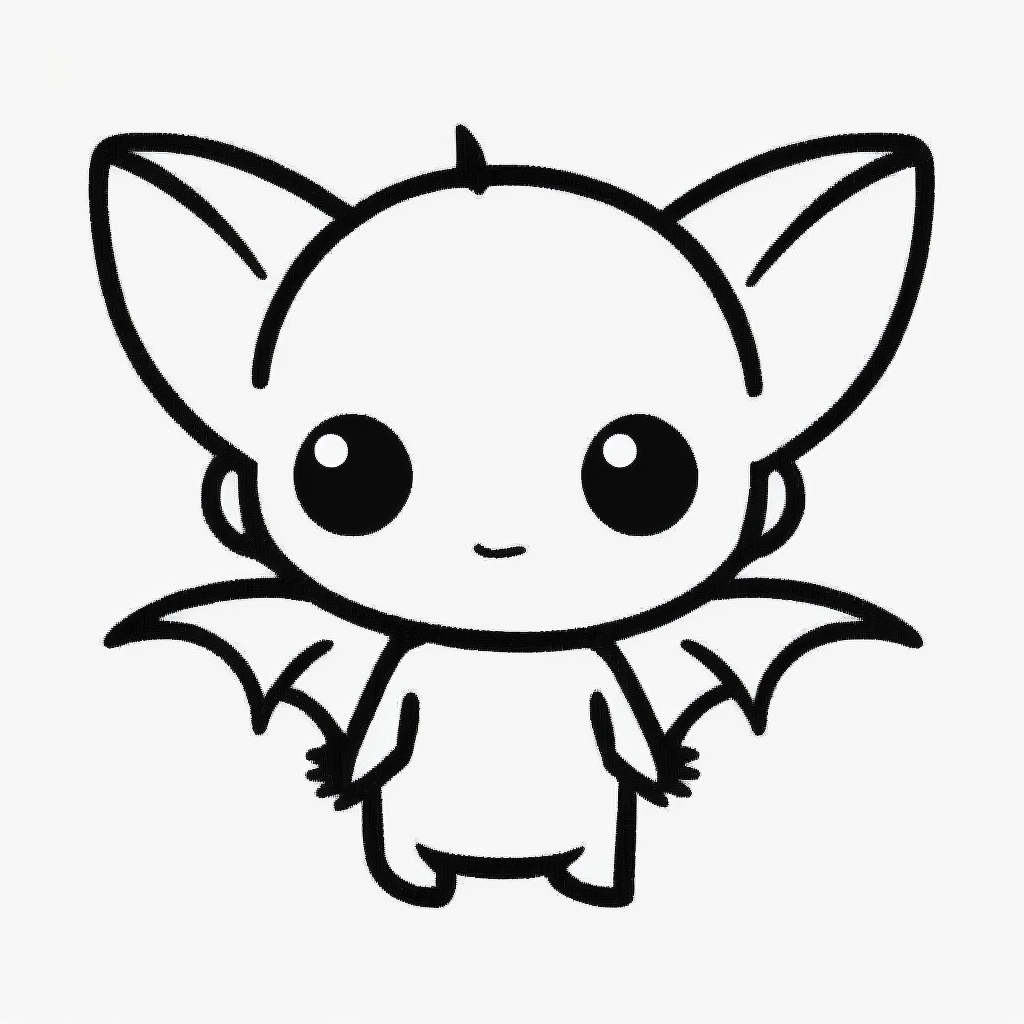 bat outline cliparts