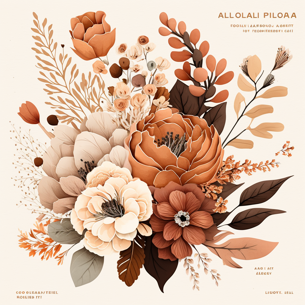 background floral cliparts