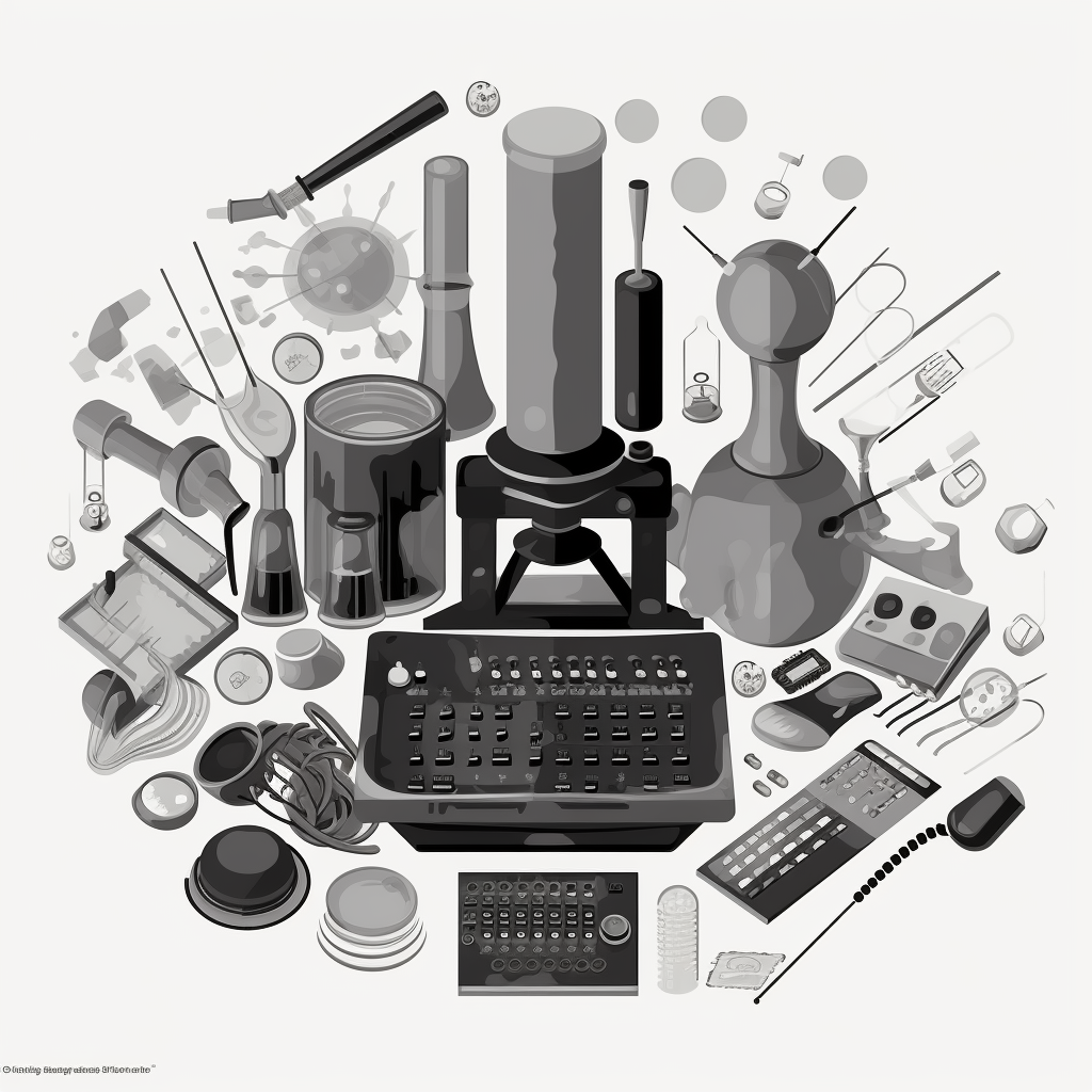 electronics background cliparts