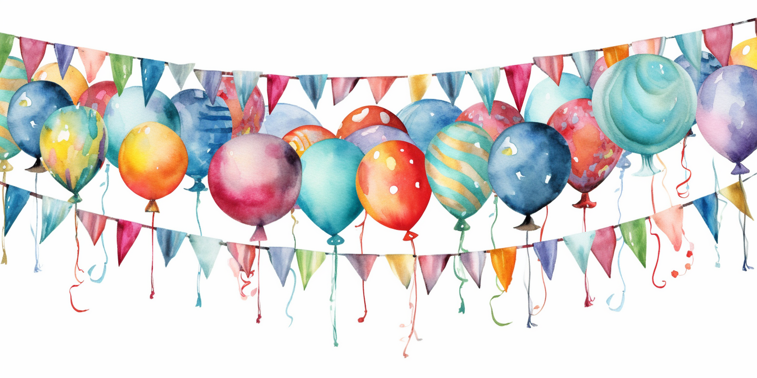 birthday banners cliparts