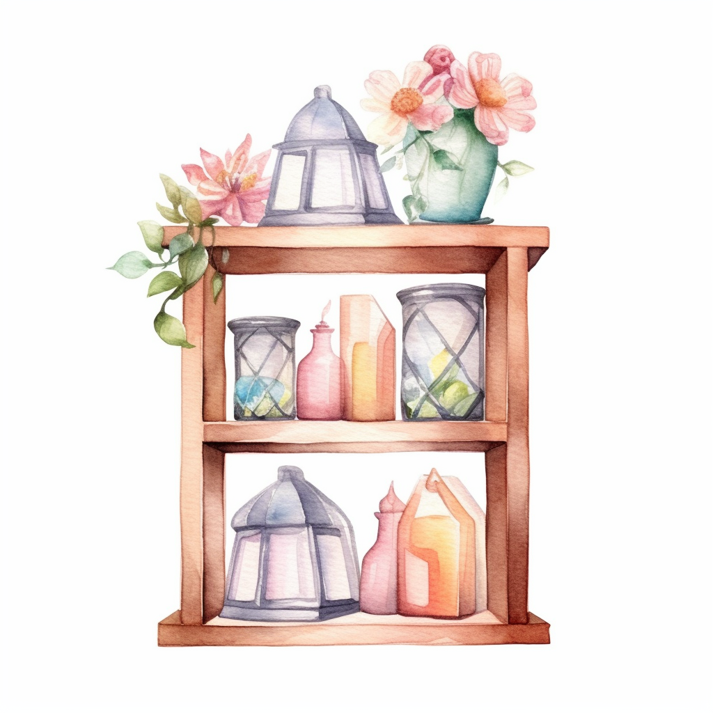 background floral cliparts