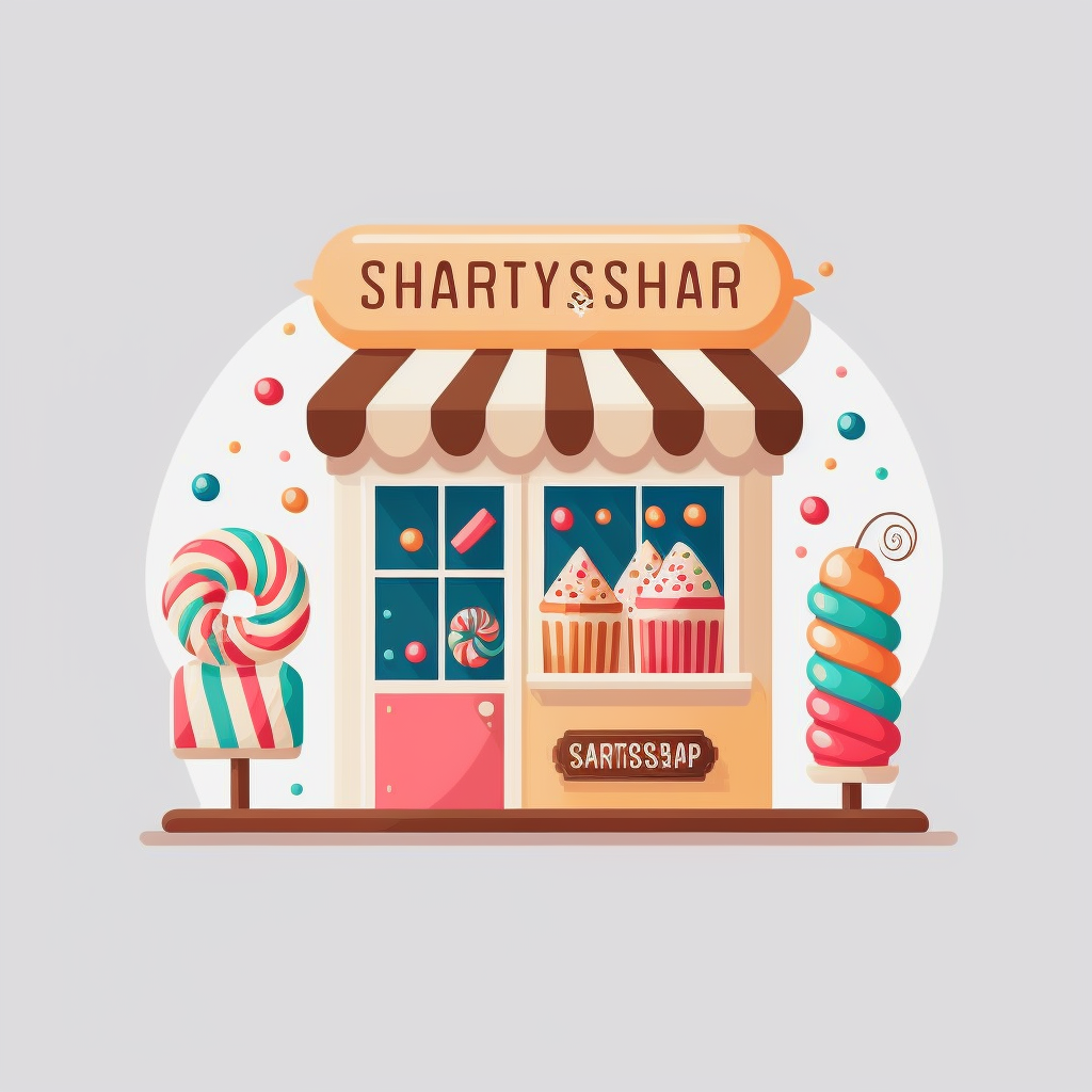 christmas shopping clipart