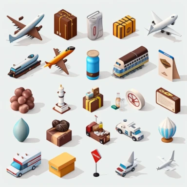 What are some of the most important legal considerations and regulations that govern the use and distribution of illustrations and cliparts, including in commercial contexts? White background.
