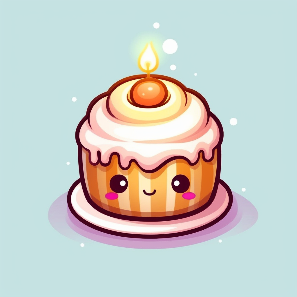 cinnamon roll clipart