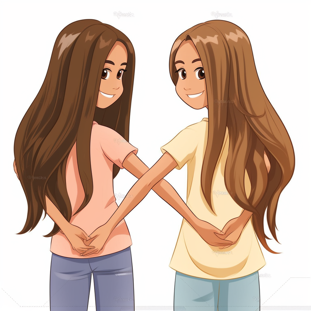 girl bestfriends cliparts