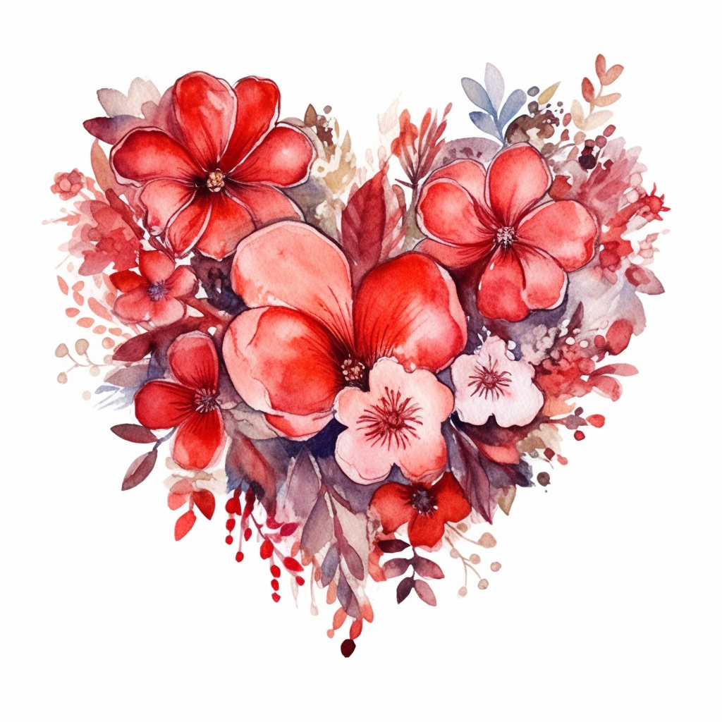 flower valentine cliparts