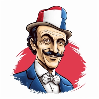 clipart an arabic french president
