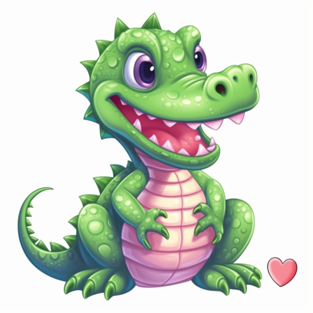 baby alligator cliparts
