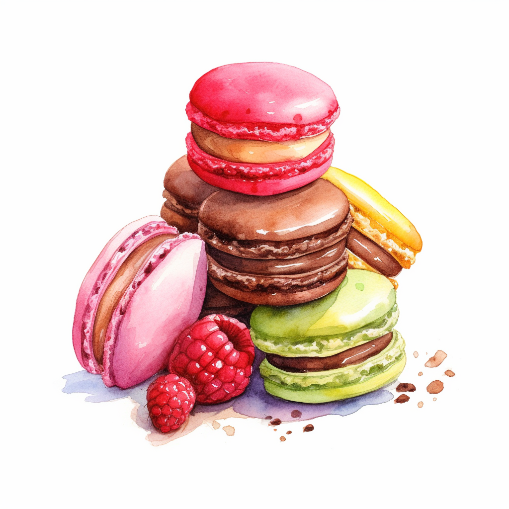 macaroons cliparts