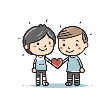 Empathy Clipart for the Ebook The Empathy Guidebook: Practical Tips for Cultivating Empathy in Your Daily Life
