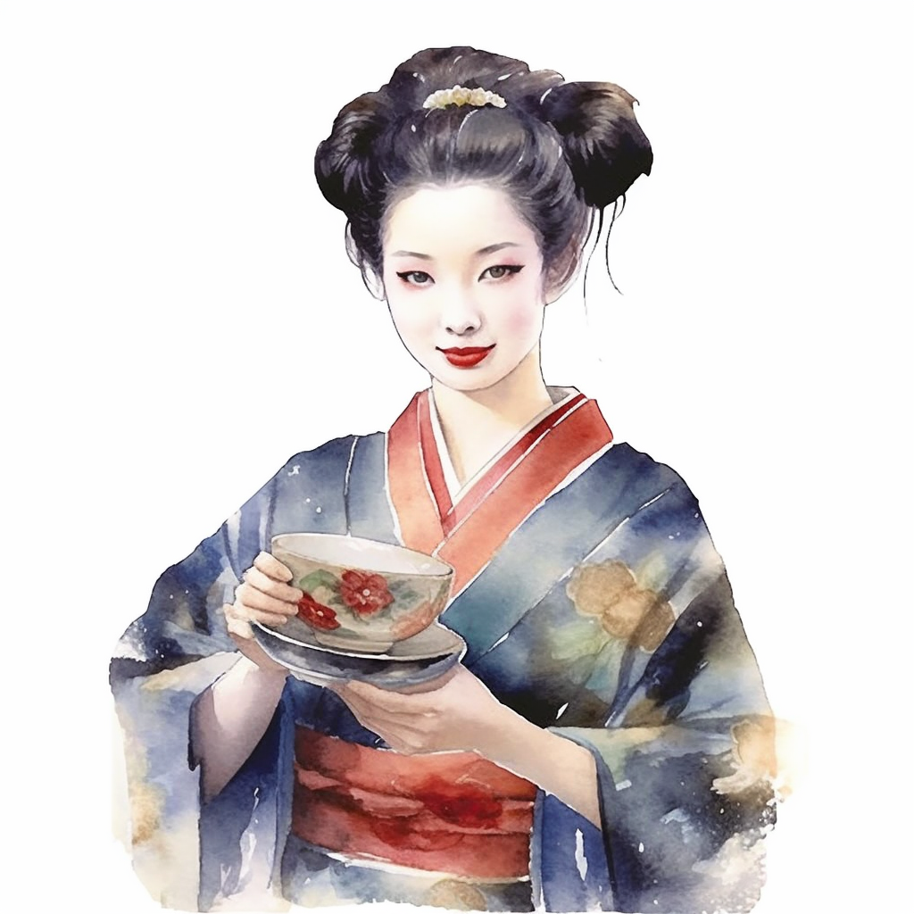 geisha cliparts