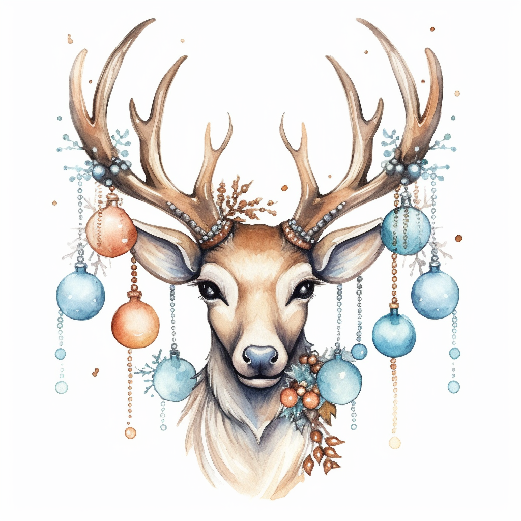 christmas cliparts reindeer