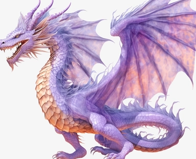 the dragon transparent background, purple dragons transparent background png clipart, in the style of jerry pinkney, oriental ism, michael whelan, light purple and orange, rtx on, xu bing, pseudo-realistic