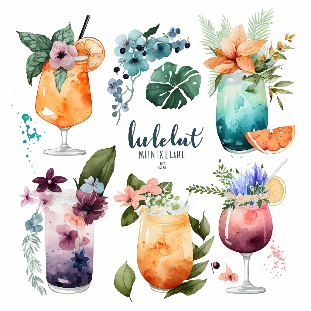 cocktail bar cliparts