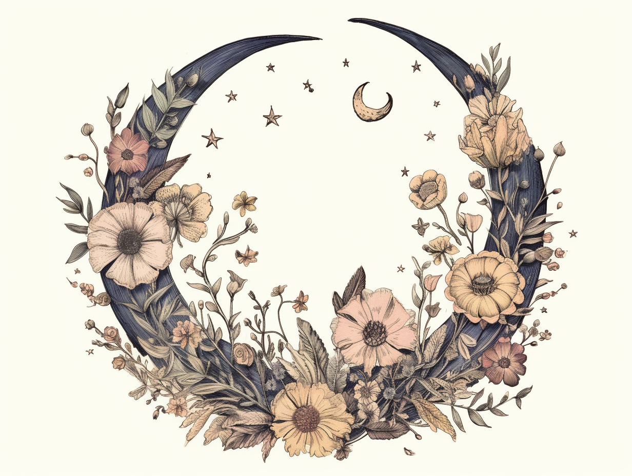 crescent shape cliparts