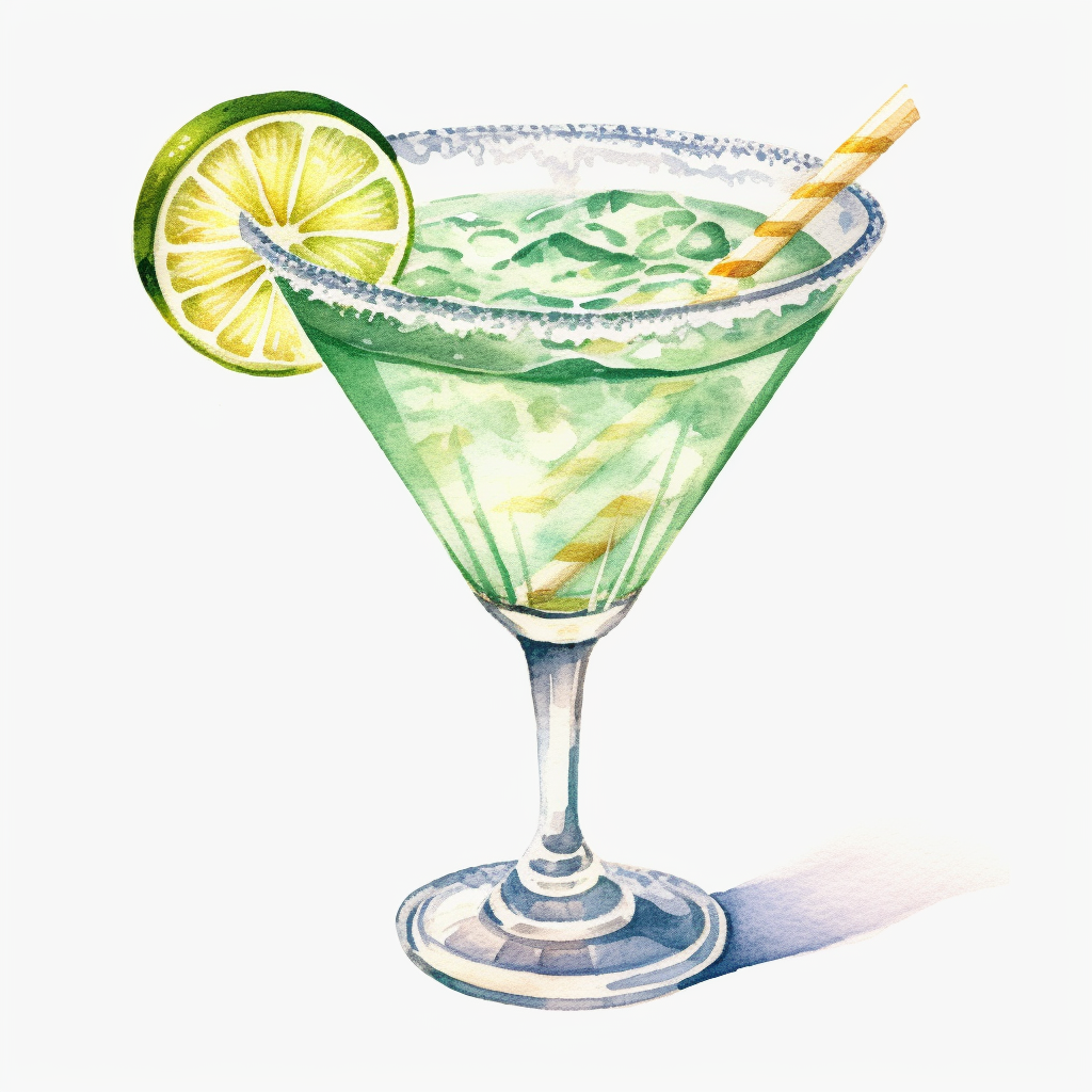margarita glass clipart