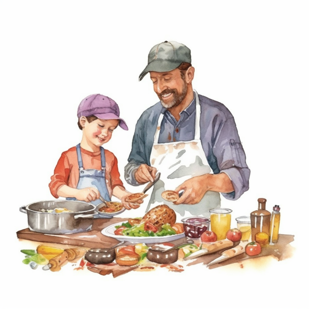 cooking background cliparts