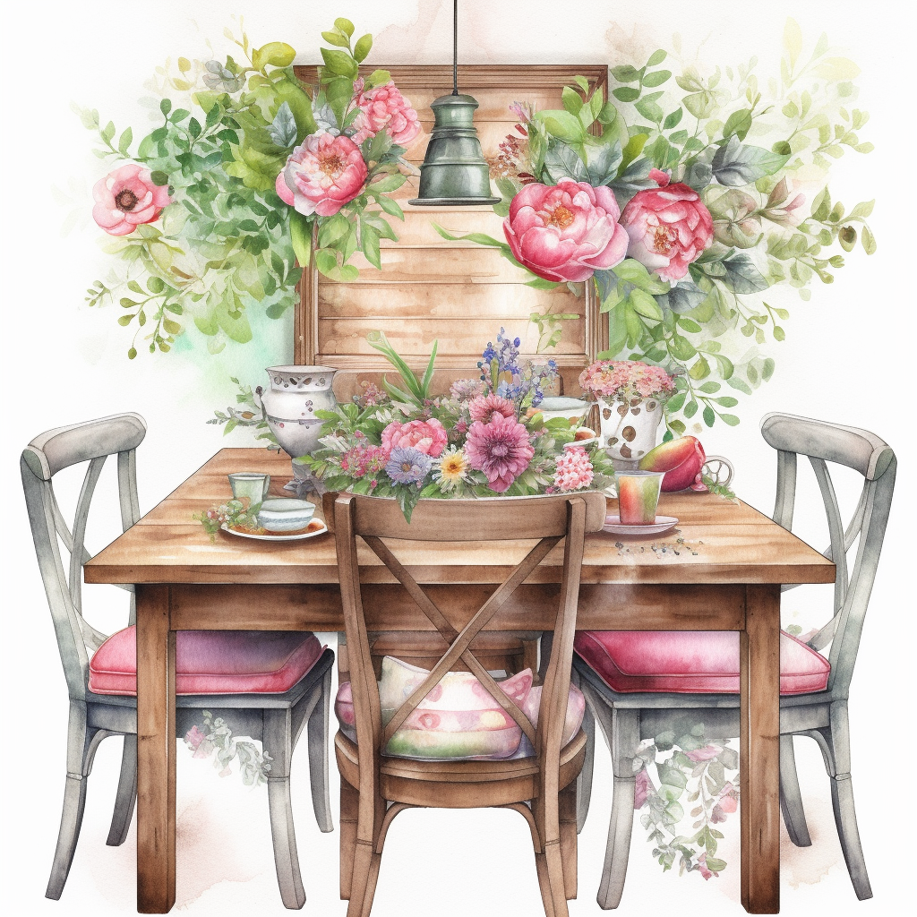 dining room cliparts