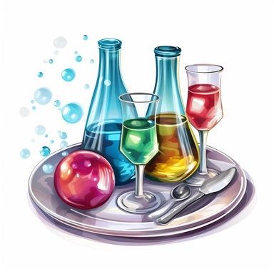 chemistry award reception and dinner clipart icon