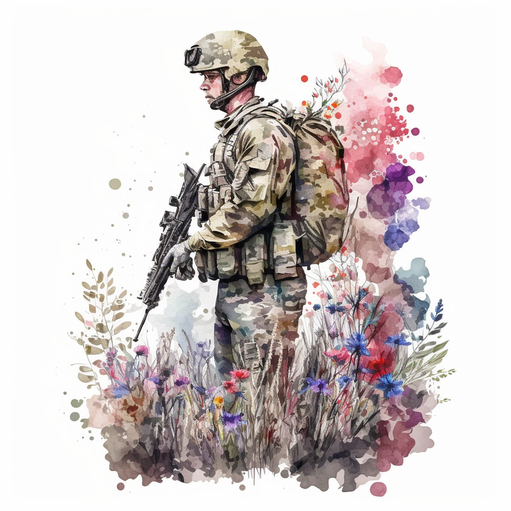 american soldier cliparts