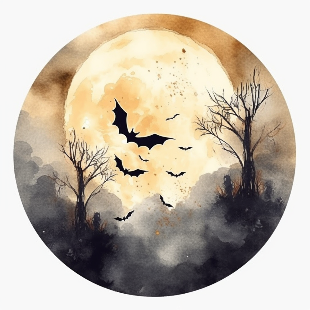 halloween moon clipart