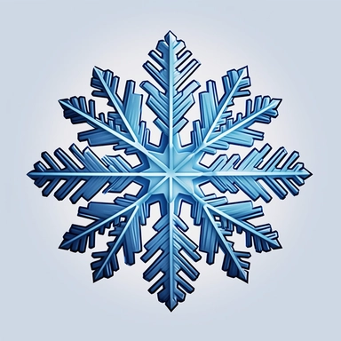 snowflake clipart, snowflake icon, snowflake vector cliparts, snowflake logo, symetrical, in the style of flat form, naturalistic proportions, free brushwork, simple design, brushed stokes volumetric lighting megapixel flat