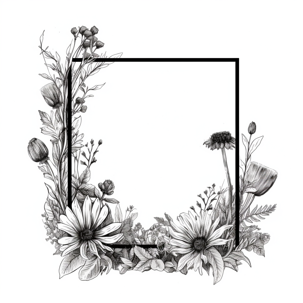 black cliparts frames