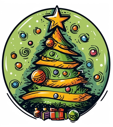 a christmas clip art free download 4 royalty free clipart, in the style of eye-catching, glorious, gond art