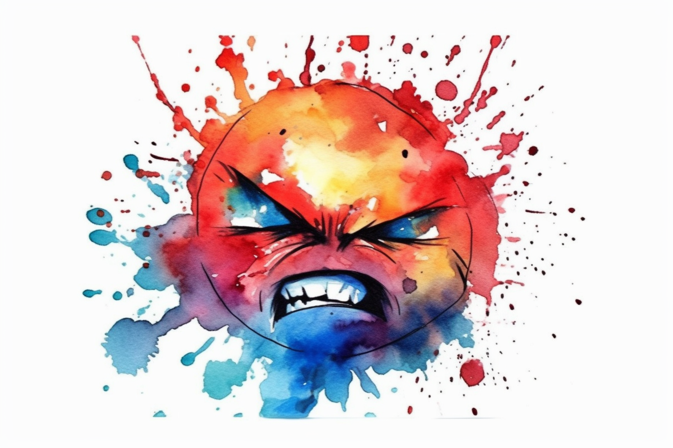frustration clipart